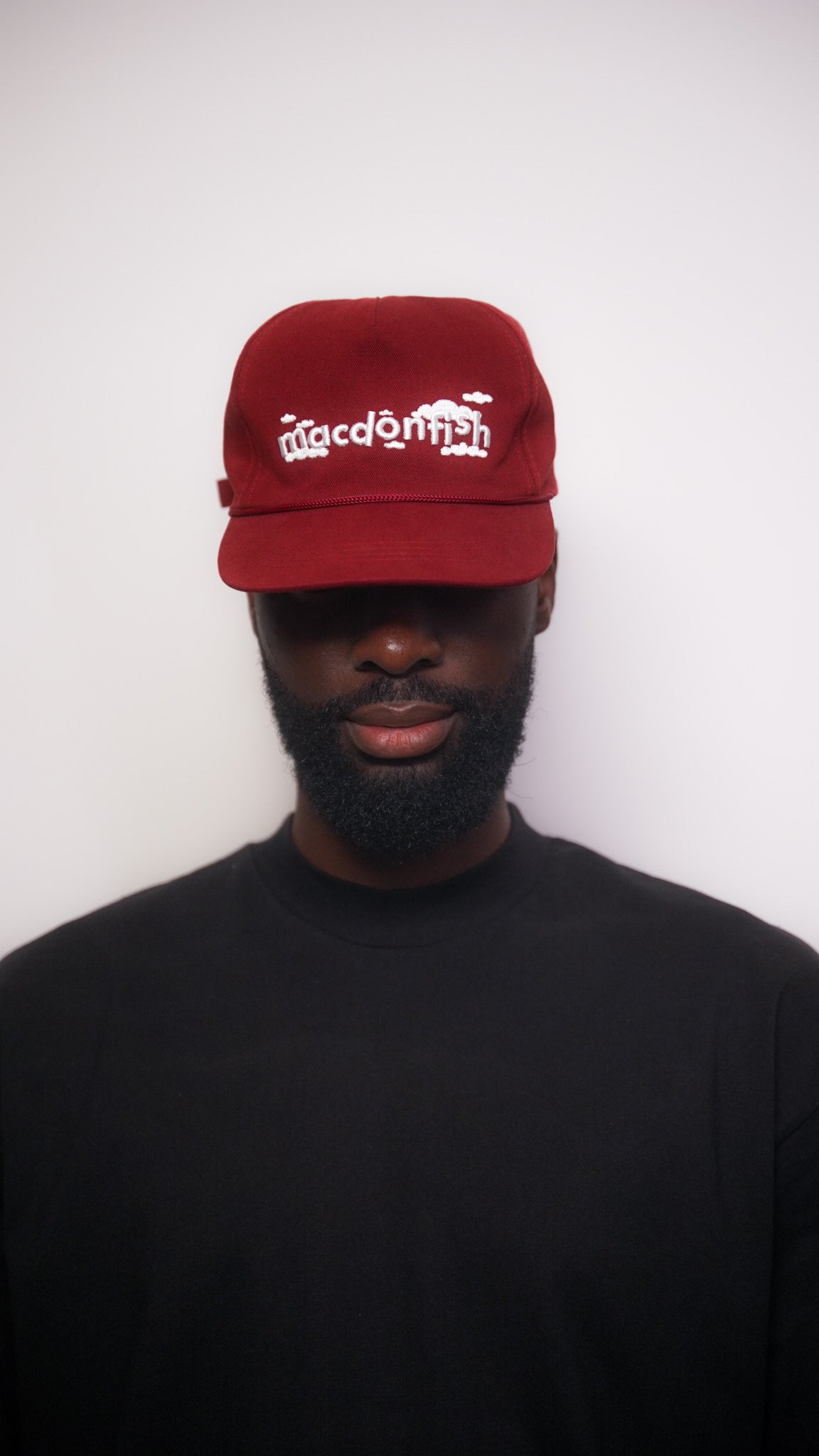 Macdonfish Cloud Cap Burgundy